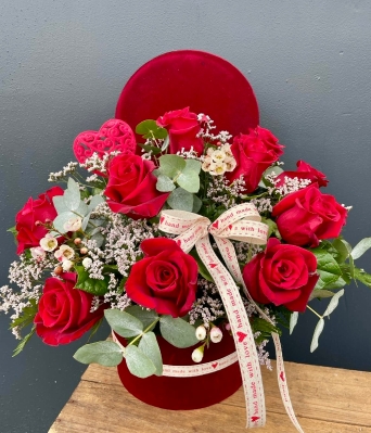 Luxury Romantic Hatbox